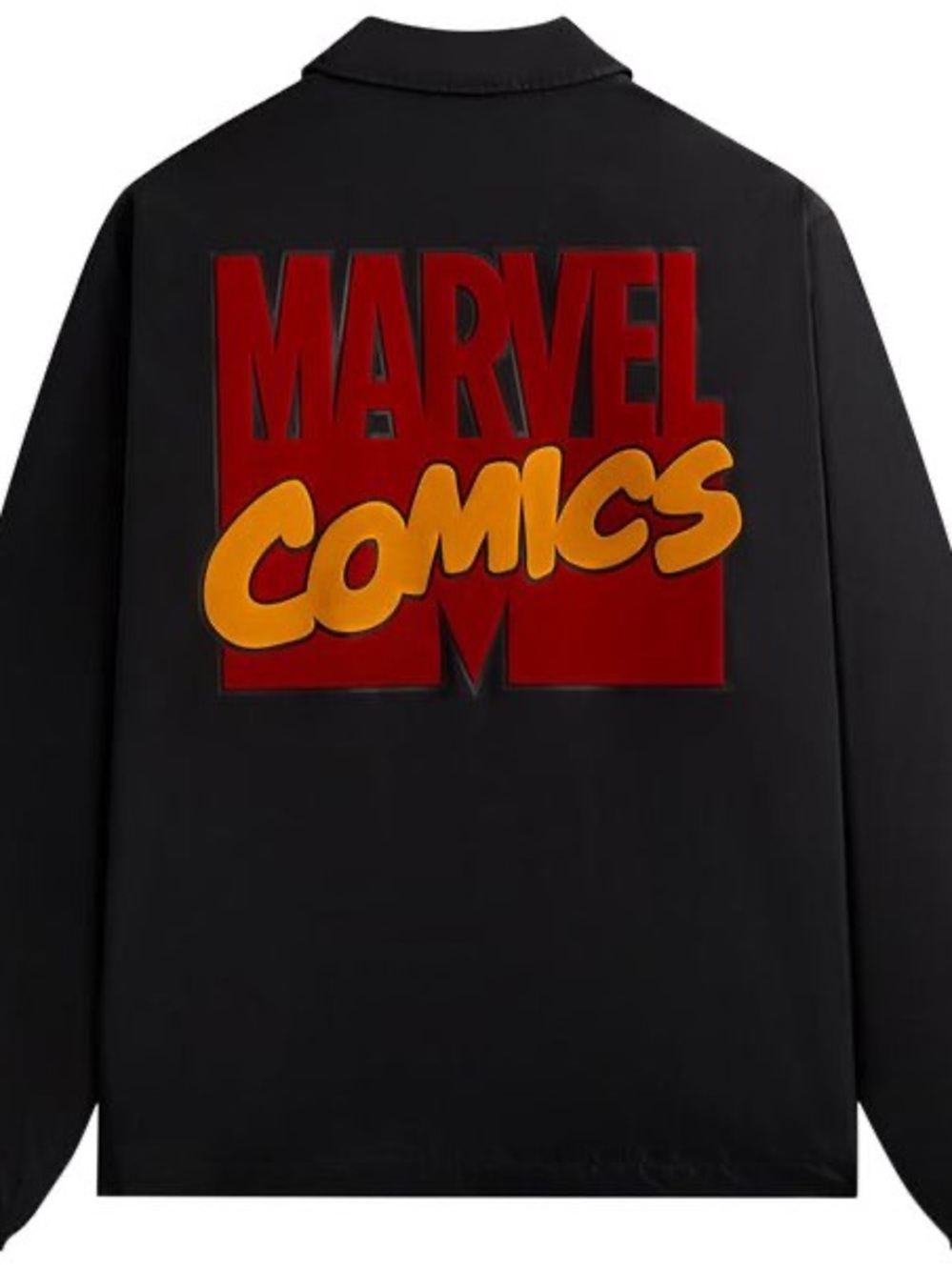 Kith x Marvel Comics Coaches Jacket 'Black'